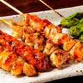 料理メニュー写真&nbsp;串焼き盛り合わせ（５種）