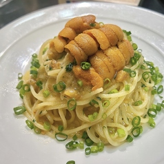 北海道生ウニのスパゲティ
