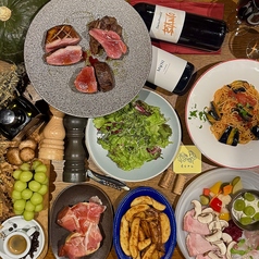 ecru エクリュ 炭焼きとナチュラルワインのコース写真