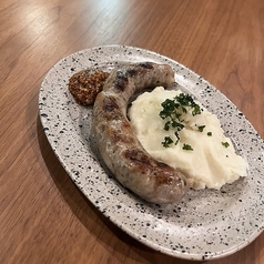 自家製サルシッチャとマッシュポテト