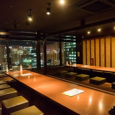 夜景を見渡せる個室で素敵な時間を。【飯田橋で個室のあるお店をお探しなら北海道へ】