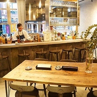 木目調のおしゃれ空間で楽しむライブグリル