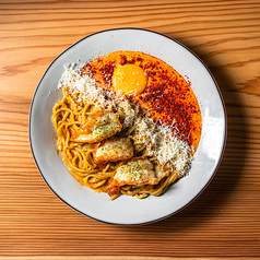 ネオビストロパスタ スキャンピのロゼチーズクリームソース コリアンススタイル
