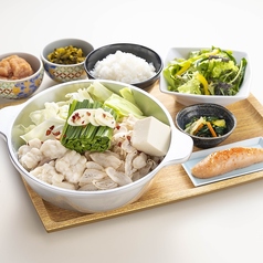 もつ鍋膳(醤油・味噌・コラボ鍋)