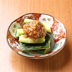 金山寺味噌のもろきゅう