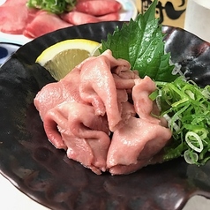 薄切りタン酢