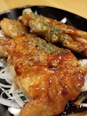 鶏ステーキ(バター醤油ソース)