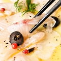 料理メニュー写真 本日の鮮魚カルパッチョ