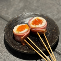 半熟ベーコンエッグ