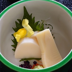 たけのこ　お造り（刺身）