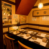 少人数～OKの個室へご案内