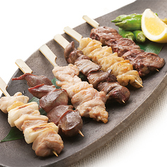 阿波尾鶏 串焼き