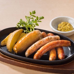 北海道ソーセージ盛り合わせ