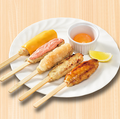 軟骨入りつくね盛合せ