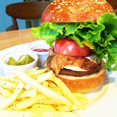 ALZE Chicken Hamburger with WASABI Sauce ALZEバーガー