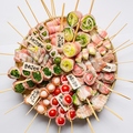 料理メニュー写真&nbsp;野菜巻き串と豊富な串焼き！(1本)