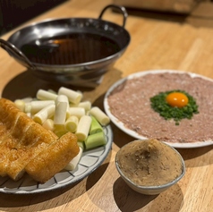 宮崎地鶏もも炭火焼と辛麺 乙星 栄住吉店のコース写真