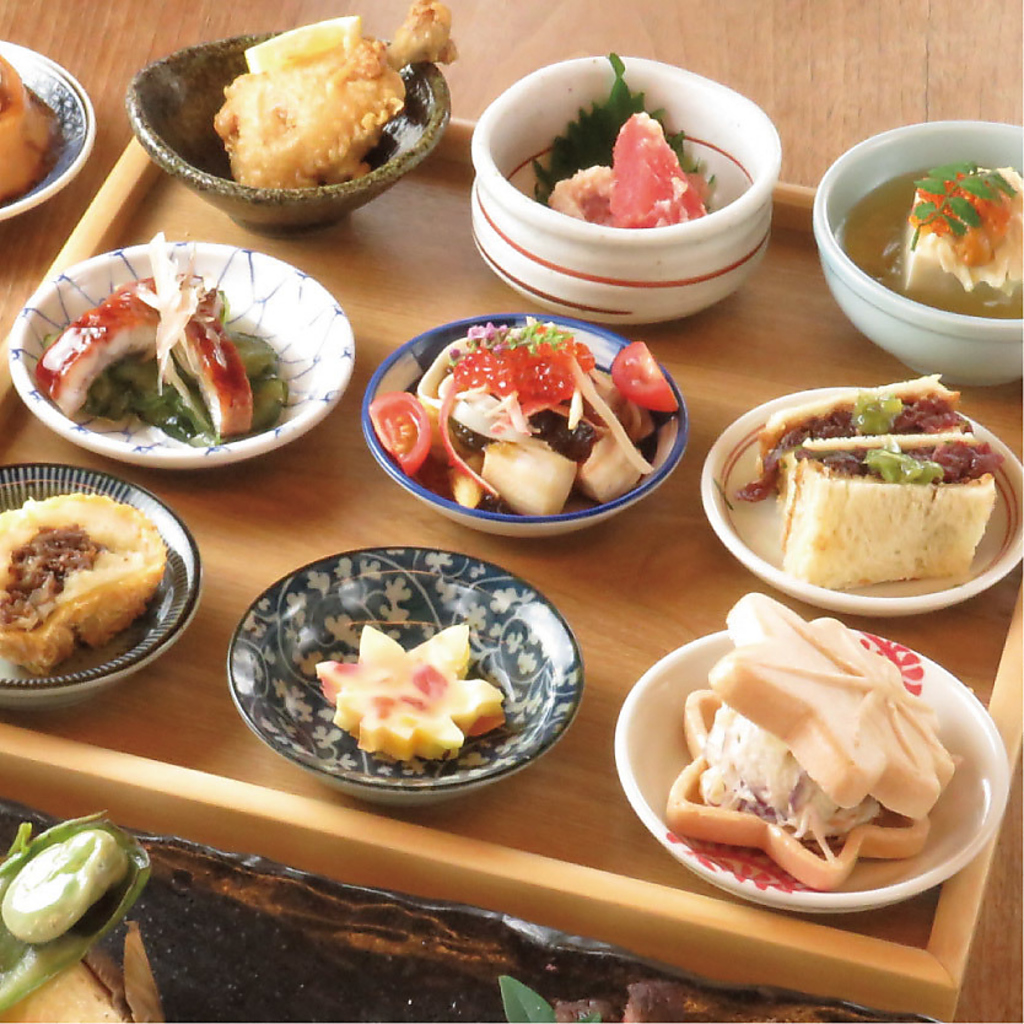 大人気の9種の前菜