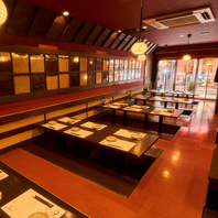 昼宴会やフロア貸切宴会も受け付けております♪