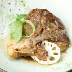 鯛頭の煮つけ