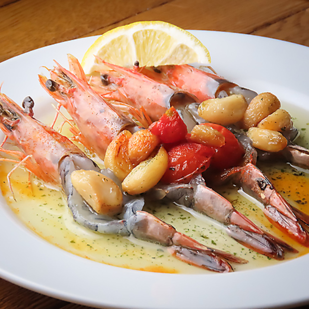 【新鮮な海老】生で食べられる天使のえびで新感覚なアヒージョ☆追加で食べたくなる美味しさ！