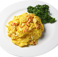 カニ肉と玉子炒め