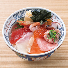 豪華海鮮十種丼