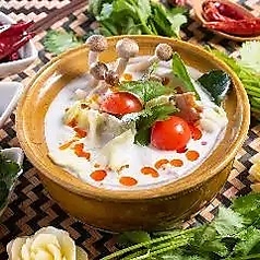 鶏肉のココナッツスープ 2人前
