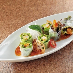 海老チリ生春巻き