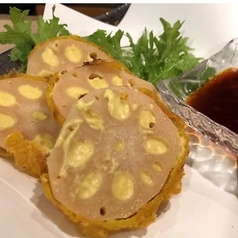 “冬季限定”手作りからし蓮根