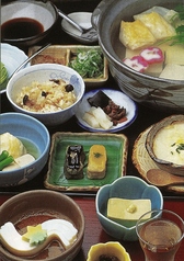 豆富料理 蓮月茶やのコース写真
