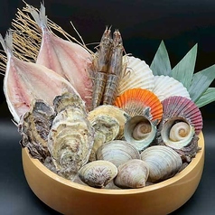 焼き海鮮盛り合わせ　1人前