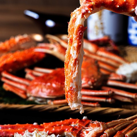 席のみ予約&単品飲み放題有｜蟹を主役に北海道の食材ご堪能。ご宴会コースもご用意！