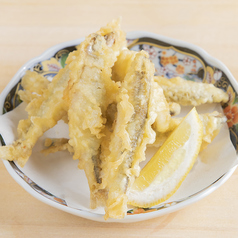 岐阜産　稚鮎の天ぷら