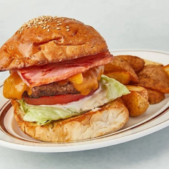 ベーコンチーズバーガー