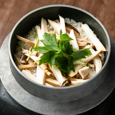 【ご飯もの】松茸釜飯