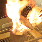 名物！！藁焼き！！