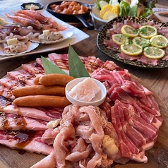 KEMONO UMAMI ROBATA ROOF TOP ケモノロバタのコース写真
