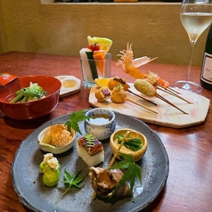 Cuisine d Osaka Ryo キュイジーヌ ド オオサカ リョウのコース写真