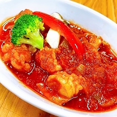 国産ホルモンのアラビアータ