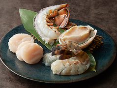 海の幸盛ASSORTMENT OF SEAFOODS