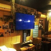 70インチモニターを使ったご宴会・貸切利用にも対応しております。スポーツ観戦やイベント利用など、シーンに合わせてお楽しみいただけます。