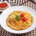 料理メニュー写真&nbsp;蟹のふんわり玉子カレー炒め