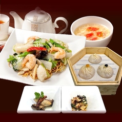 海鮮あんかけ焼きそば御膳