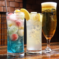 フルーツボールブルーレモンサワー