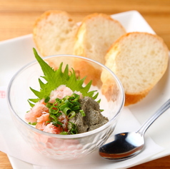 ズワイ蟹身と蟹味噌　バケット付き