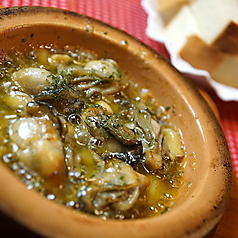 広島産カキのアヒージョ(5粒)