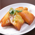 料理メニュー写真&nbsp;海老と山芋春巻