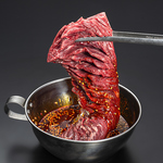 絶品！壺漬けBBQ特大ハラミ！当店自慢の秘伝のタレを使用したこだわりの味を是非お楽しみください！