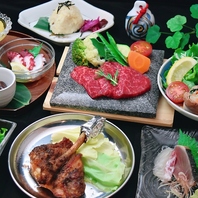 骨付鳥とオリーブ牛のお四国御膳